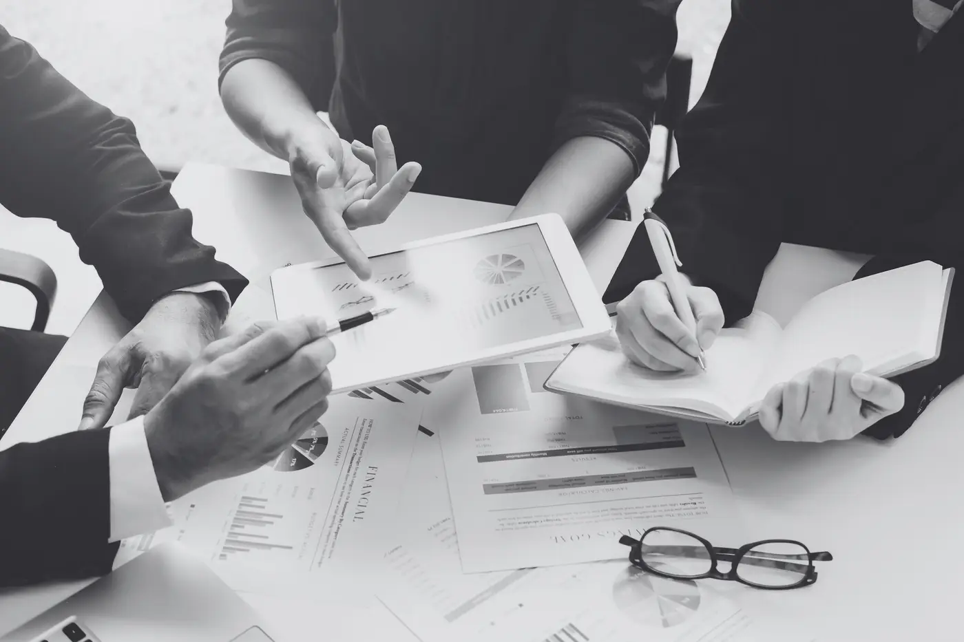 Business team in a meeting